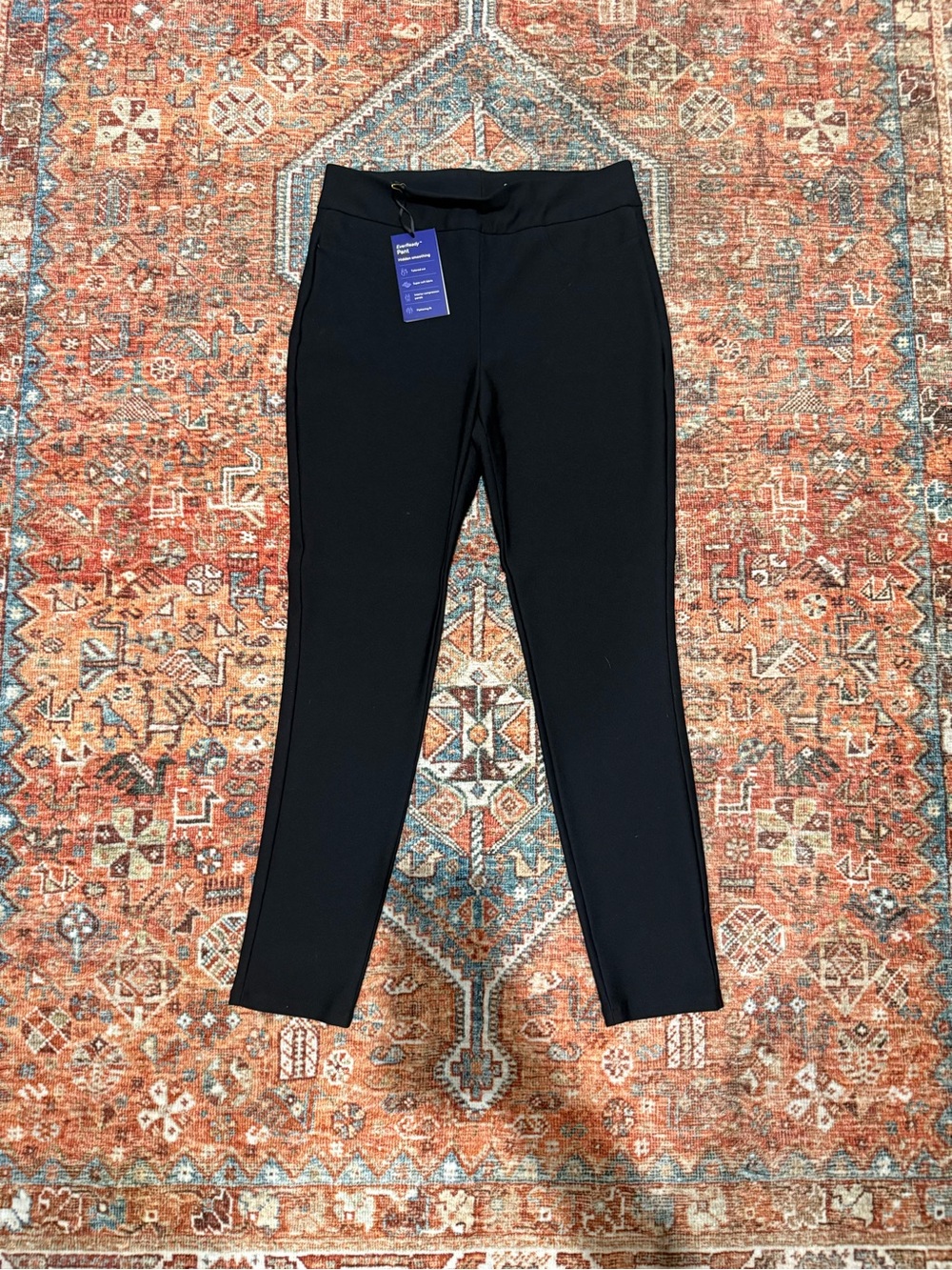 Honeylove Black Leggings with Gold Logo